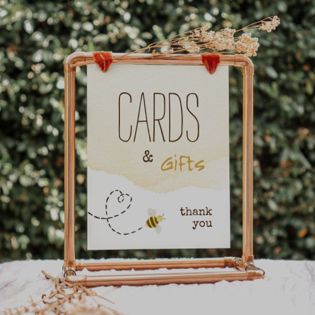 Póster Rótulo de tarjetas de Baby Shower y regalos de cer (Subido por el creador)