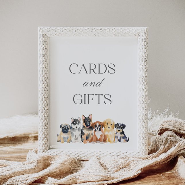 Póster Rótulo de tarjetas de Baby Shower y regalos para p (Subido por el creador)