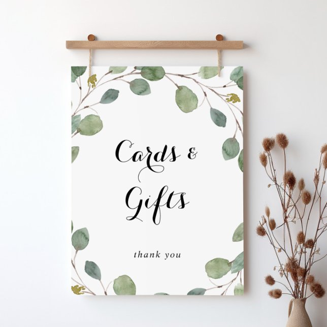 Póster Rótulo de tarjetas de caligrafía y regalos de vege (Subido por el creador)