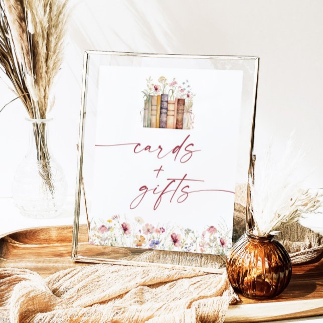 Póster Rótulo de tarjetas de ducha de novia y regalos par (Subido por el creador)