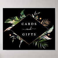 Rótulo de tarjetas de matrimonio y regalos para fo