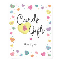 Rótulo de Tarjetas de Vela y Regalos