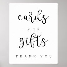 Rótulo de tarjetas y regalos