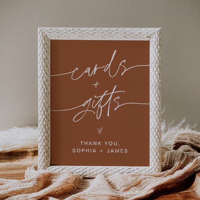 Póster Rótulo de Tarjetas y Regalos de SIENNA - Boda de T (Subido por el creador)