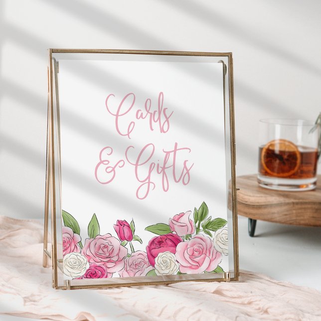 Póster Rótulo de Tarjetas y Regalos Rosé Garden (Subido por el creador)