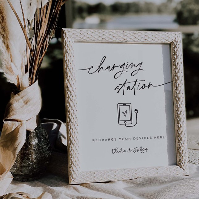 Póster Rótulo de teléfono móvil de recepción de boda de l (Subido por el creador)