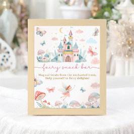 Póster Rótulo de un fantástico bar de aperitivos Fairy 1e