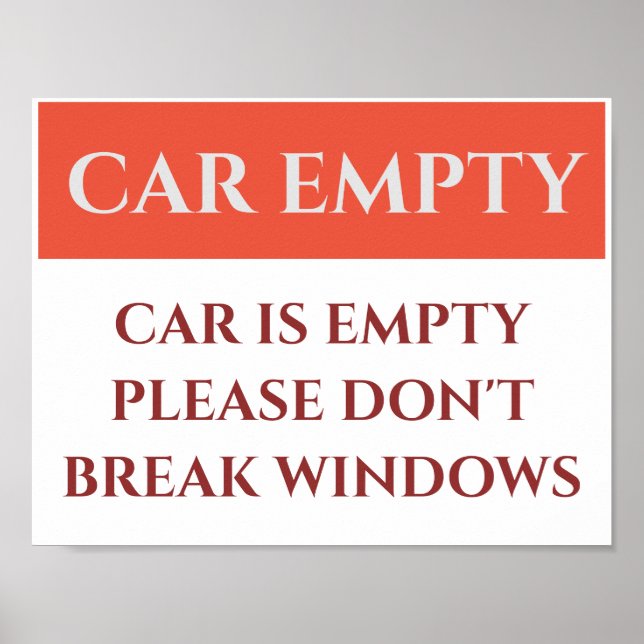 Póster Rótulo de venta de negocio en blanco, agregar o ed (Frente)