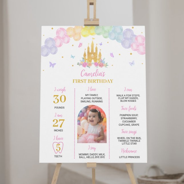 Póster Rótulo del aniversario del Castillo Princesa de Or (Subido por el creador)