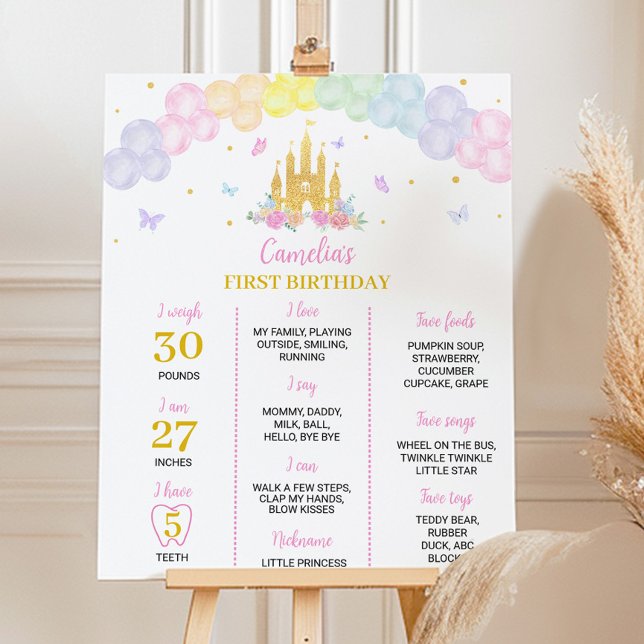 Póster Rótulo del aniversario del Castillo Princesa de Or (Subido por el creador)