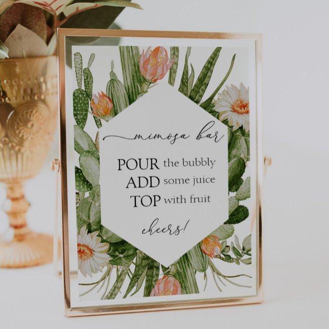 Póster Rótulo del bar Cactus Mimosa (Subido por el creador)