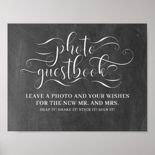 Póster Rótulo del Boda Chalkboard Chalkboard