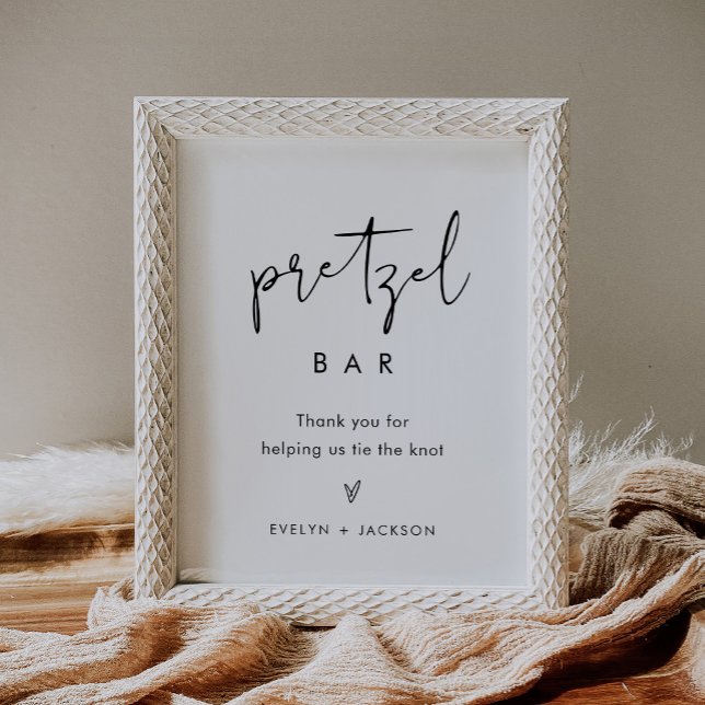 Póster RÓTULO del Boda del bar STELLA Pretzel (Subido por el creador)