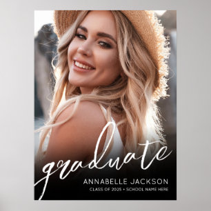 Póster Rótulo del Partido de Graduación de Fotografía Sim