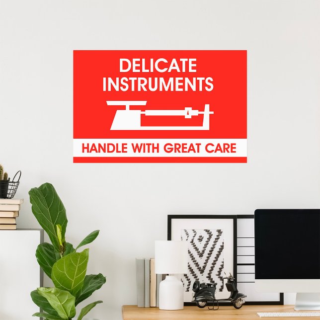 Póster Rótulo Delicate Instruments (Subido por el creador)