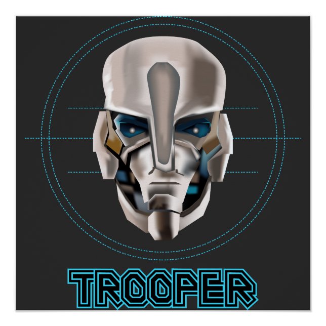 Póster Rótulo e-Sport de Trooper (Anverso)