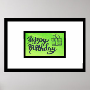 Póster Rótulo este Poster de cumpleaños, Autograph Keepsa