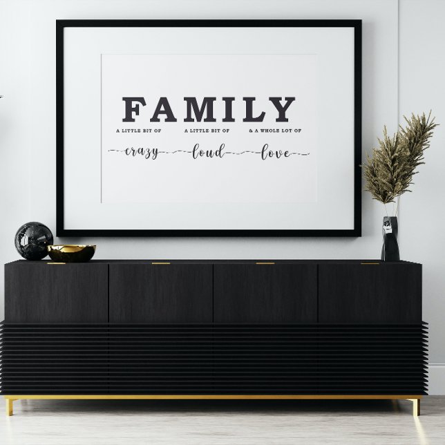 Póster Rótulo familiar un poquito loco todo un montón de (Subido por el creador)