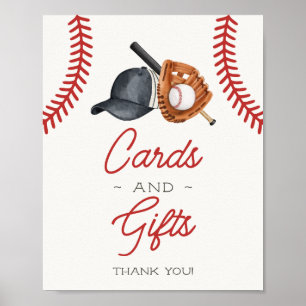 Póster Rótulo Fiesta de Tarjetas Rookie y Regalos de Béis