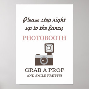 Póster Rótulo fotográfico de cámara simple de vídeo
