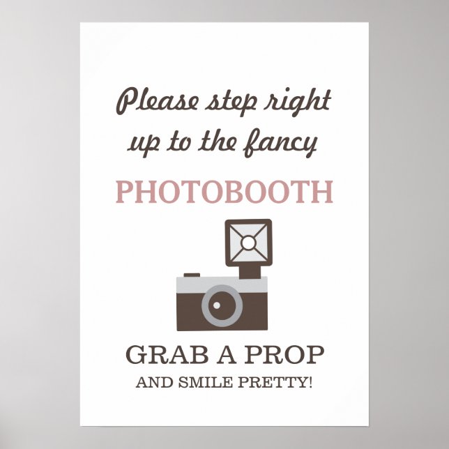 Póster Rótulo fotográfico de cámara simple de vídeo (Frente)