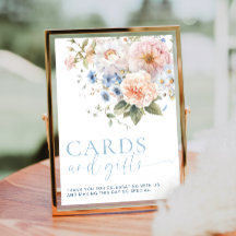 Rótulo Hargrove Blue Floral Cards and Gifts