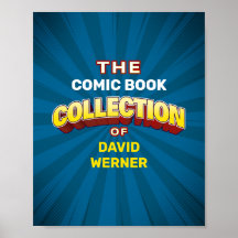 Rótulo o Poster del coleccionista de personalizado