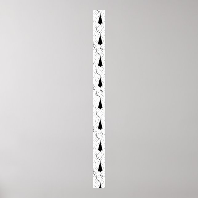 Póster Rótulo Peatonal Horizontal, Gris Quirúrgico (Frente)