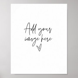 Póster Rótulo personalizado Boda Consejo de eventos Foto