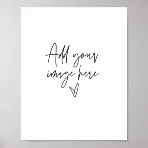 Póster Rótulo personalizado Boda  Consejo de eventos Foto