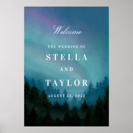 Póster Rótulo Poster Aurora