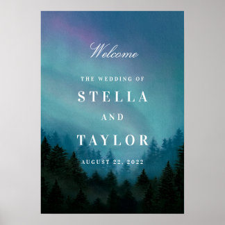 Póster Rótulo Poster Aurora