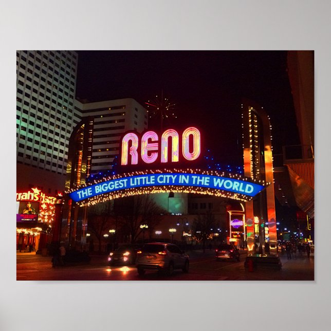 Póster Rótulo Reno Arch #1 Poster (Frente)