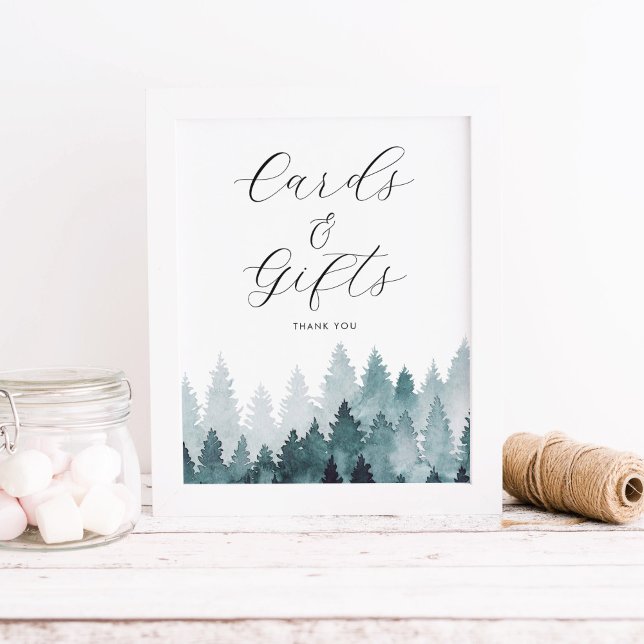 Póster Rótulo Rústico de estacas y regalos forestales (Subido por el creador)