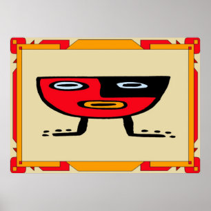 Póster Rótulo Tiki Bar