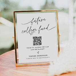 Póster RÓTULO Venmo del Fondo de Estudios Universitarios 