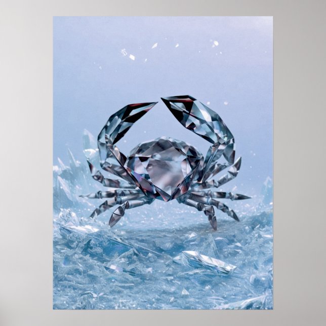 Póster Rótulo Zodiac contra el cáncer (Frente)