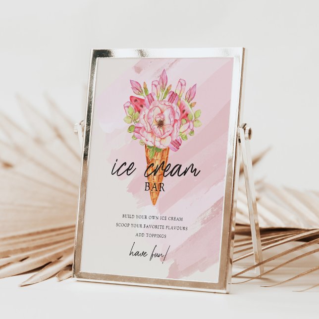 Póster Rótulos de ducha de novias con crema de hielo cose (Subido por el creador)