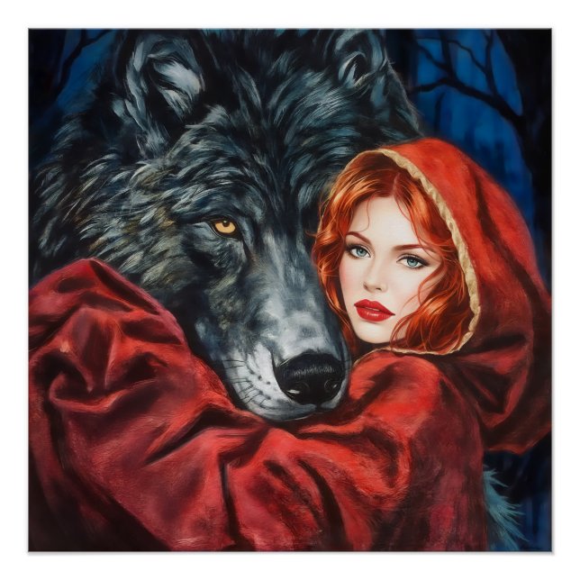 Póster Rouge et Gris : Une Connexion Inattendue (Anverso)