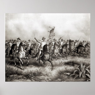 Póster Rough Riders: Coronel Theodore Roosevelt