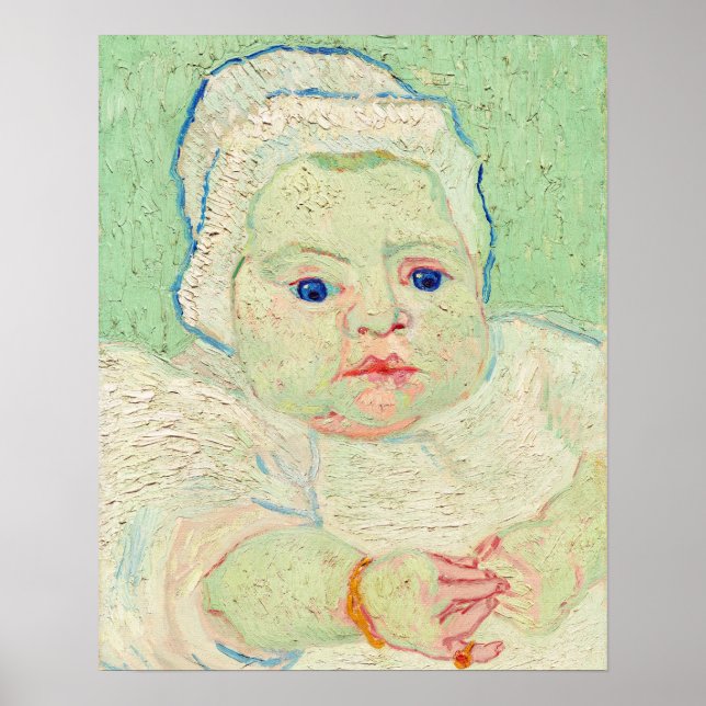 Póster Roulin Baby (1888) por Vincent Van Gogh (Frente)
