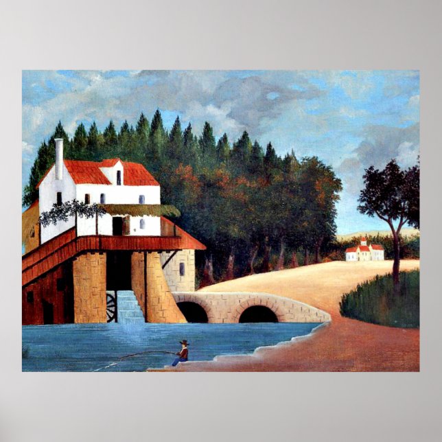 Póster Rousseau - El molino (Frente)
