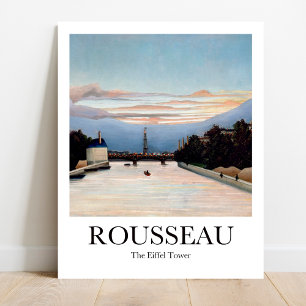 Póster Rousseau El Poster de la Torre Eiffel