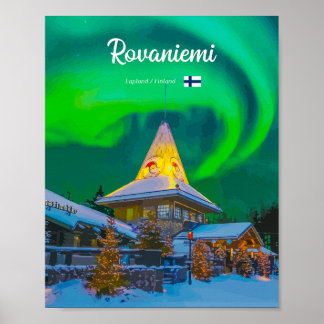 Póster Rovaneimi (Finlandia)