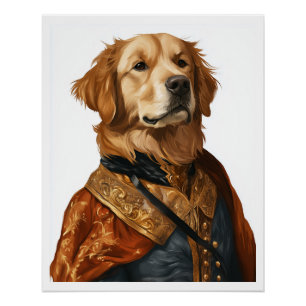 Póster Rover del Renacimiento � Perro de Arte Clásico