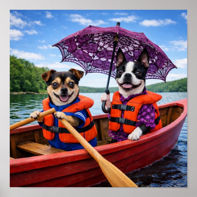 Póster "Row, Row, Row" (Frente)