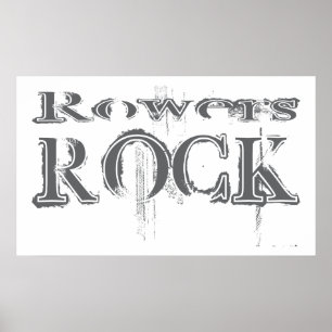 Póster Rowers Rock