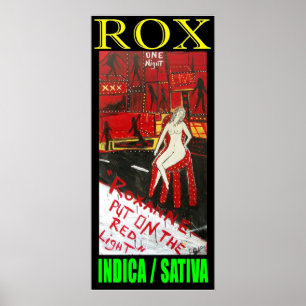 PÓSTER ROX INDICA SATIVA