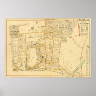 Póster Roxbury del oeste, Massachusetts 2