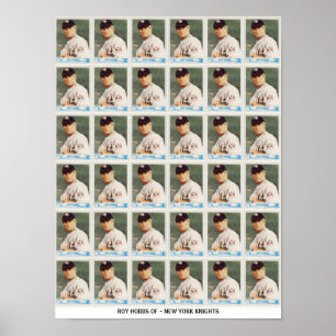 Póster Roy Hobbs Uncut Cards